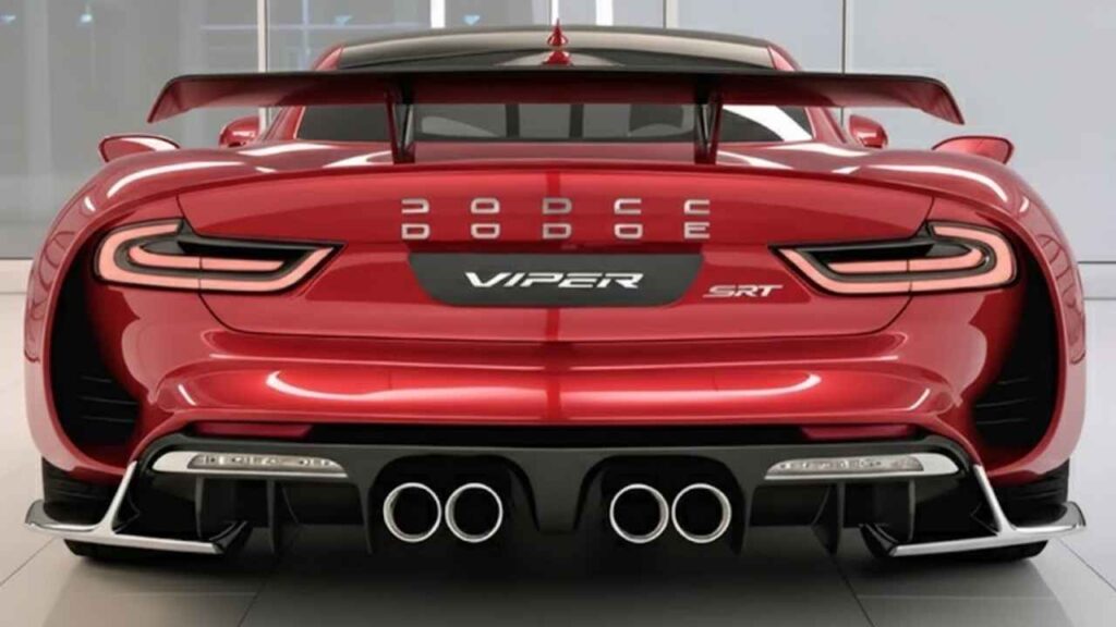 Dodge Viper SRT 2026: Primer Vistazo al Nuevo Superdeportivo de Alto Rendimiento