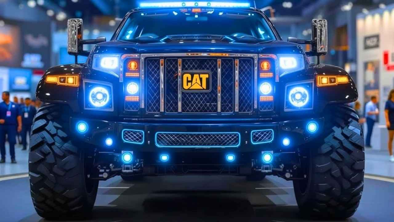 CAT Pickup 6 Puertas 2026 Concept: Potente Motor Turbo Diésel y Capacidad de Remolque Extrema en un Diseño Imponente