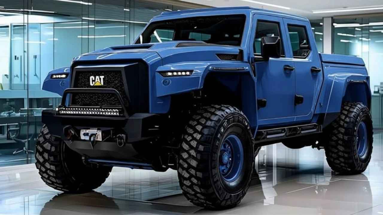 Caterpillar Pickup 2026: potencia industrial, diseño robusto y rendimiento extremo para trabajo pesado y aventura