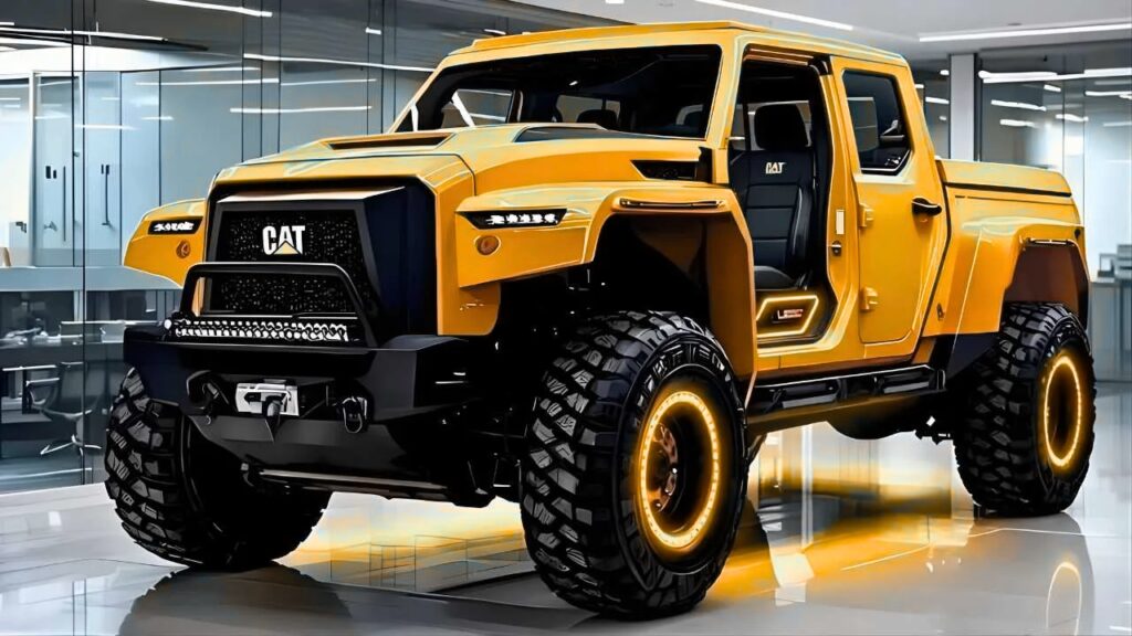 Primer Vistazo a la Caterpillar Pickup 2026: Fuerza, Durabilidad y Aventuras Todo Terreno