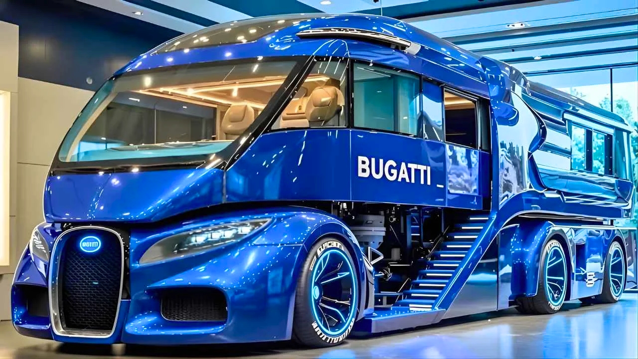 Nuevo Bugatti Hyper RV 2026: Motorhome de Ultra Lujo con Rendimiento de Hiperauto